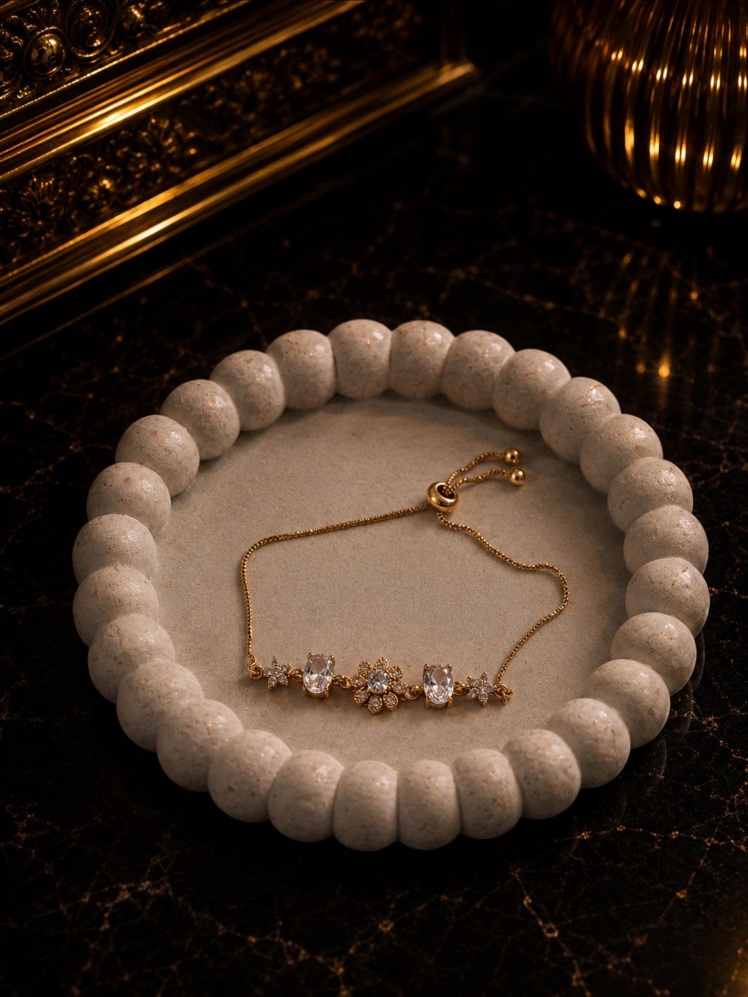 CELESTE BLOOM ADJUSTABLE BRACELET